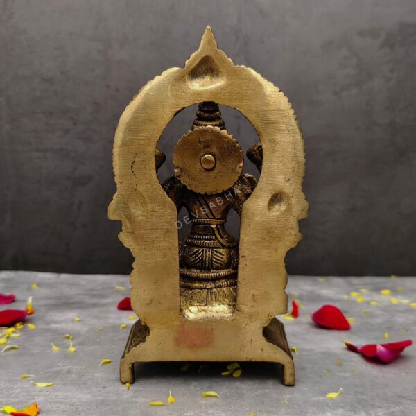 brass lakshmi idol height 7.5 inch