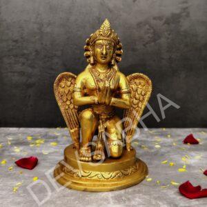brass garuda statue height 9 inch