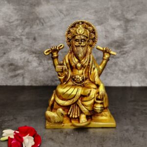 brass biswakarma statue height 7.5 inch