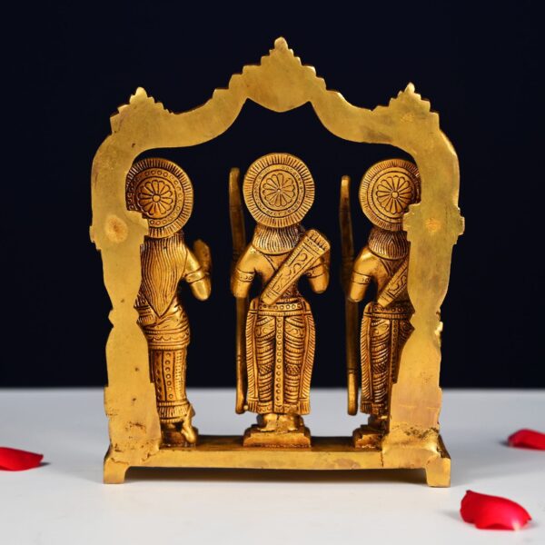 Brass handmade ram darbar idol height 7.5 inch
