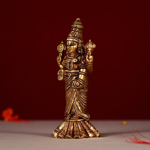 Brass tirupati balaji height 5.8 inch