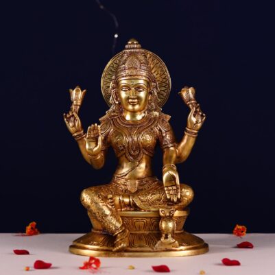 brass lakshmi murti height 16 inch