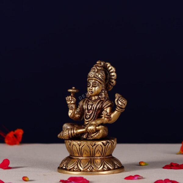 Brass Vishnu / narayan murti height 5.5 inch