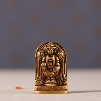 Brass Tirupati balaji idol height 2.5 inch