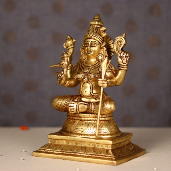 Brass rajarajeswari  devi idol height 10 inch