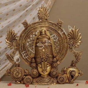 brass wall hanging tirupati balaji