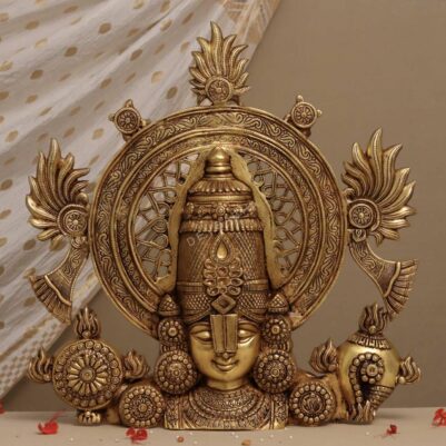 brass wall hanging tirupati balaji