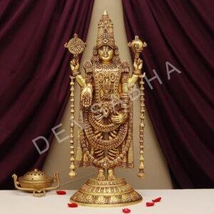 brass tirupati balaji idol