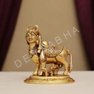 brass kamdhenu idol