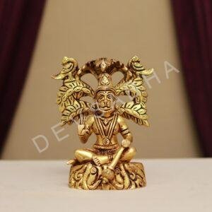 brass hanuman idol