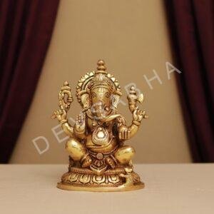 brass ganesh