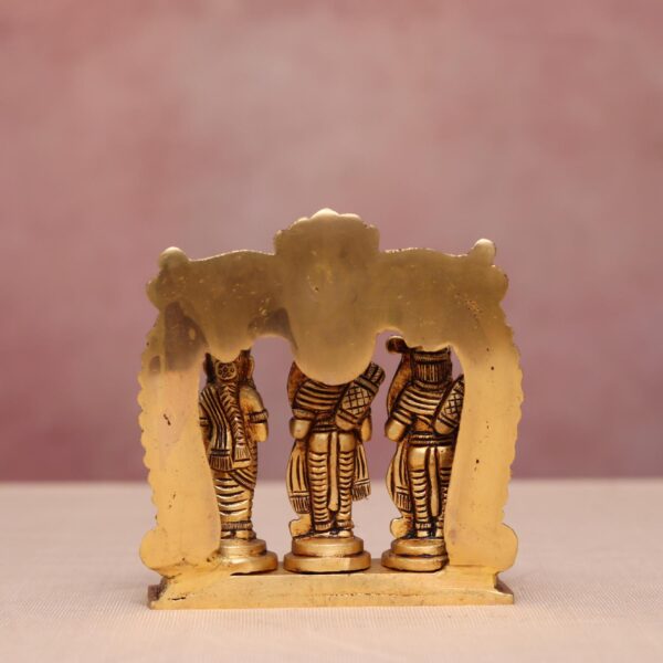 brass ram darbar murti height 4.5 inches