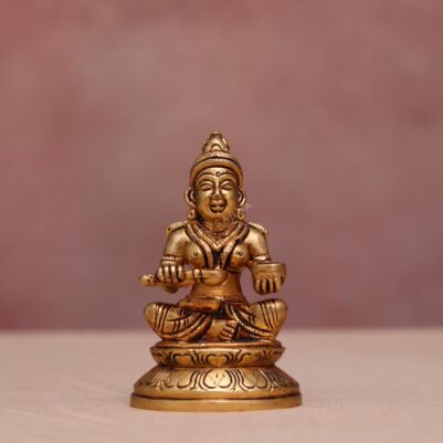 brass Annapurna idol height 4 inch