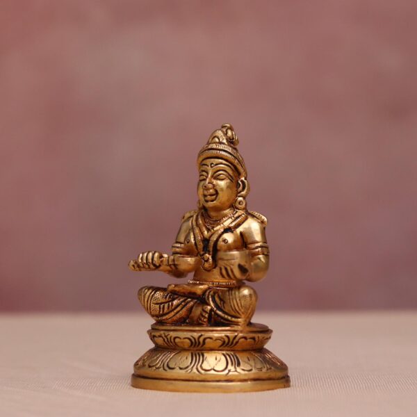 brass Annapurna idol height 4 inch