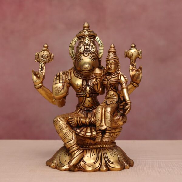 Brass superfine Varaha Lakshmi idol ( 10 inch )