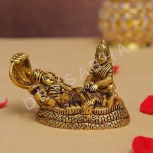 brass laxmi narayan idol height 2.7 inches
