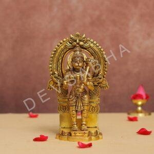 brass hanuman idol