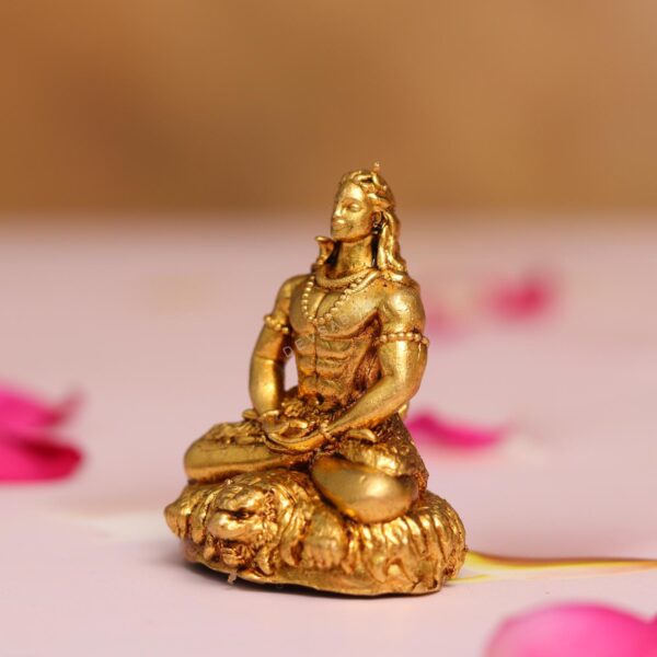 Brass small shiva murti ( 4.5 cm )