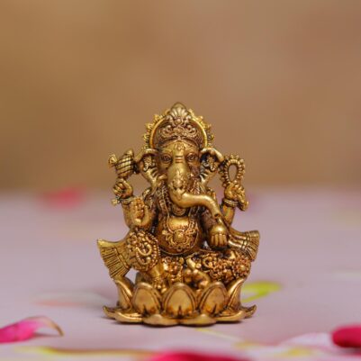 brass ganesh small