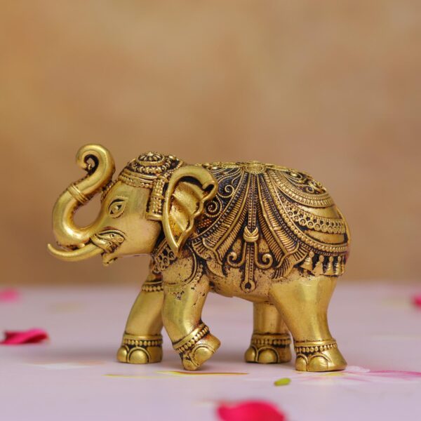 royal brass elephant height 3 inch