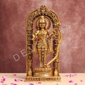 Beautiful Brass Ram Lala Idol Height 12 Inches