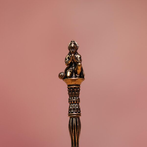 Brass hanuman ghanti for pooja
