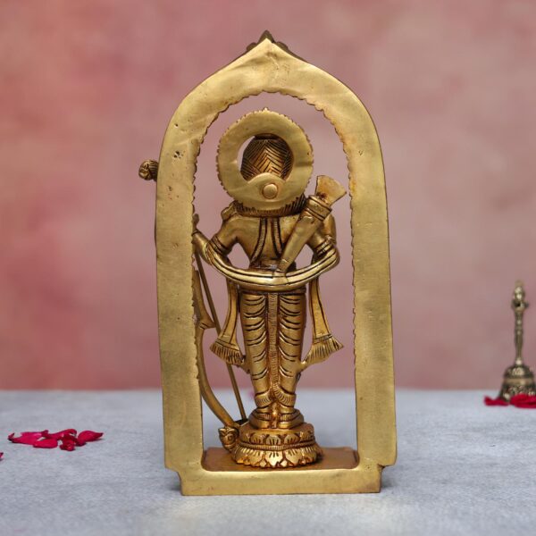 brass ram lalla murti 10 inches