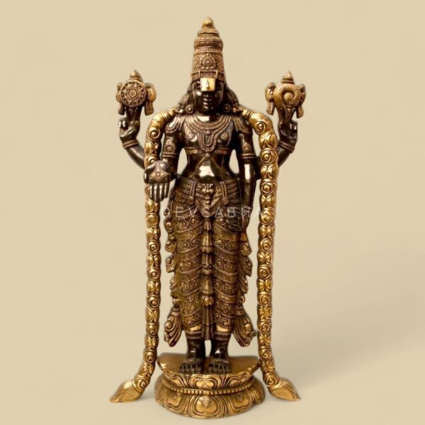 Brass Tirupati balaji idol height 60 inches