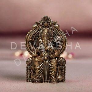 Pure brass ganesh idol height 4 inches