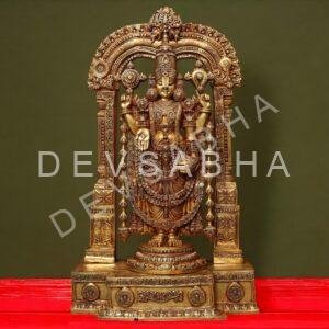 tirupati balaji brass idol