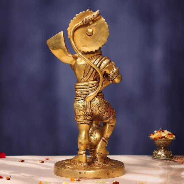 Brass Hanuman Idol 14 Inches