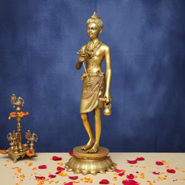 Brass Neelkanth Varni Idol 25.5 Inches