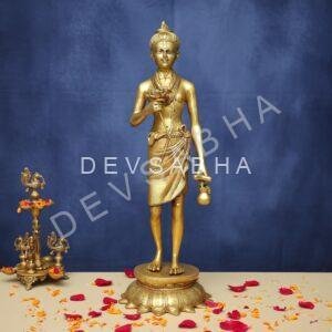 Brass Neelkanth Varni Idol 25.5 Inches