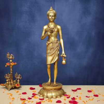 Brass Neelkanth Varni Idol 25.5 Inches