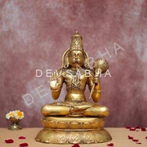 Beautiful brass Hanuman Idol 16 Inches