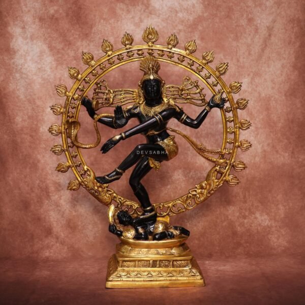 Brass black colour  Nataraja Idol 32.5 Inches