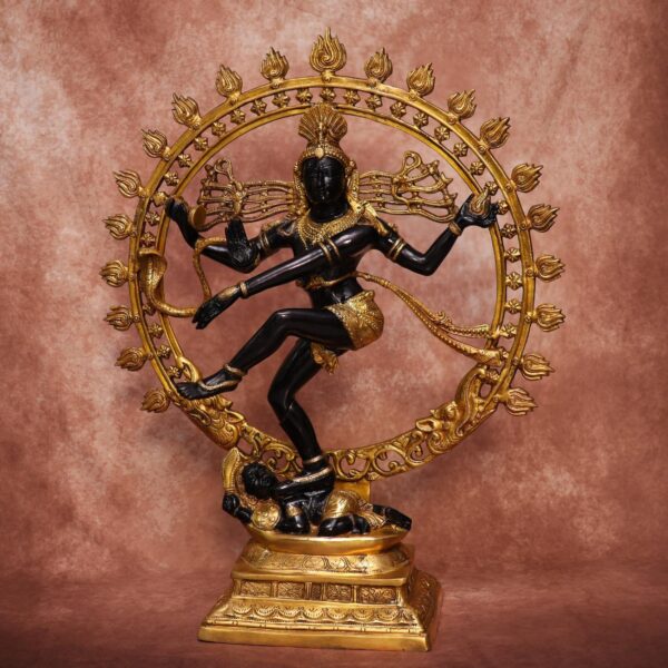 Brass black colour  Nataraja Idol 32.5 Inches