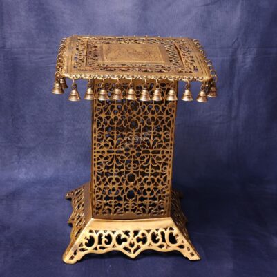 Brass Stool 20.5 Inches Height for Home Decor and Use