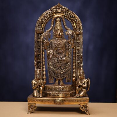 Brass Tirupati Balaji Idol 24 Inches Height