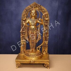Brass Ram Lala Idol 24 Inches Height