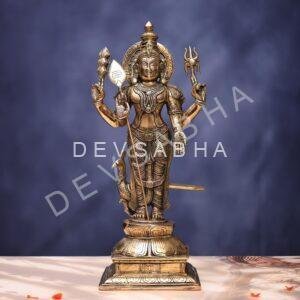 Brass Murugan Idol 19 Inches Height