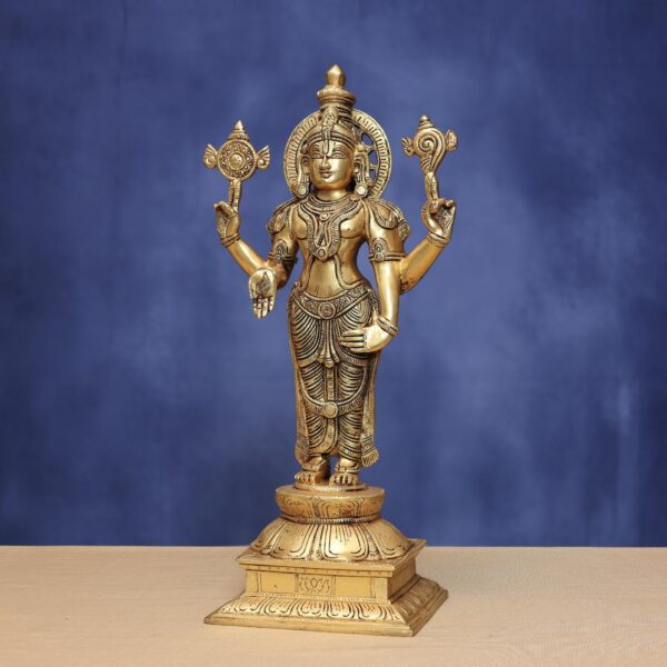 brass venkateswara swamy idol 18 inch