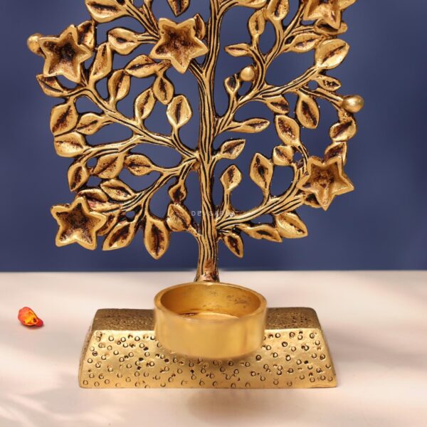 Brass Tree lamp 9.5 Inches