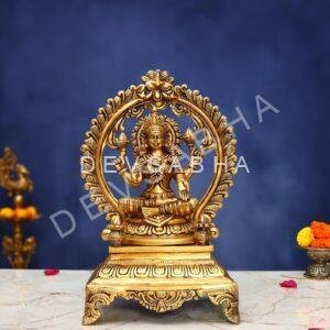 Brass Laxmi Idol 13 Inch Divine and Beautiful Decorative Murti Statue