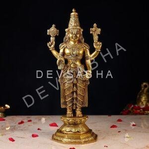 Brass Lord Tirupati Balaji Idol Height 16 Inch