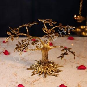 handcrafted Brass Tree height 9 inch