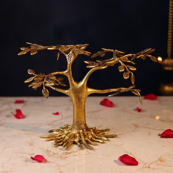 handcrafted Brass Tree height 9 inch