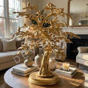 Superfine Large Brass Tree – 36 Inches – Handcrafted Decorative Art for Home & Office