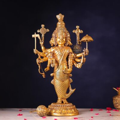 New Balaji Idol Brass Vishnu Dashavatar 25 Inches