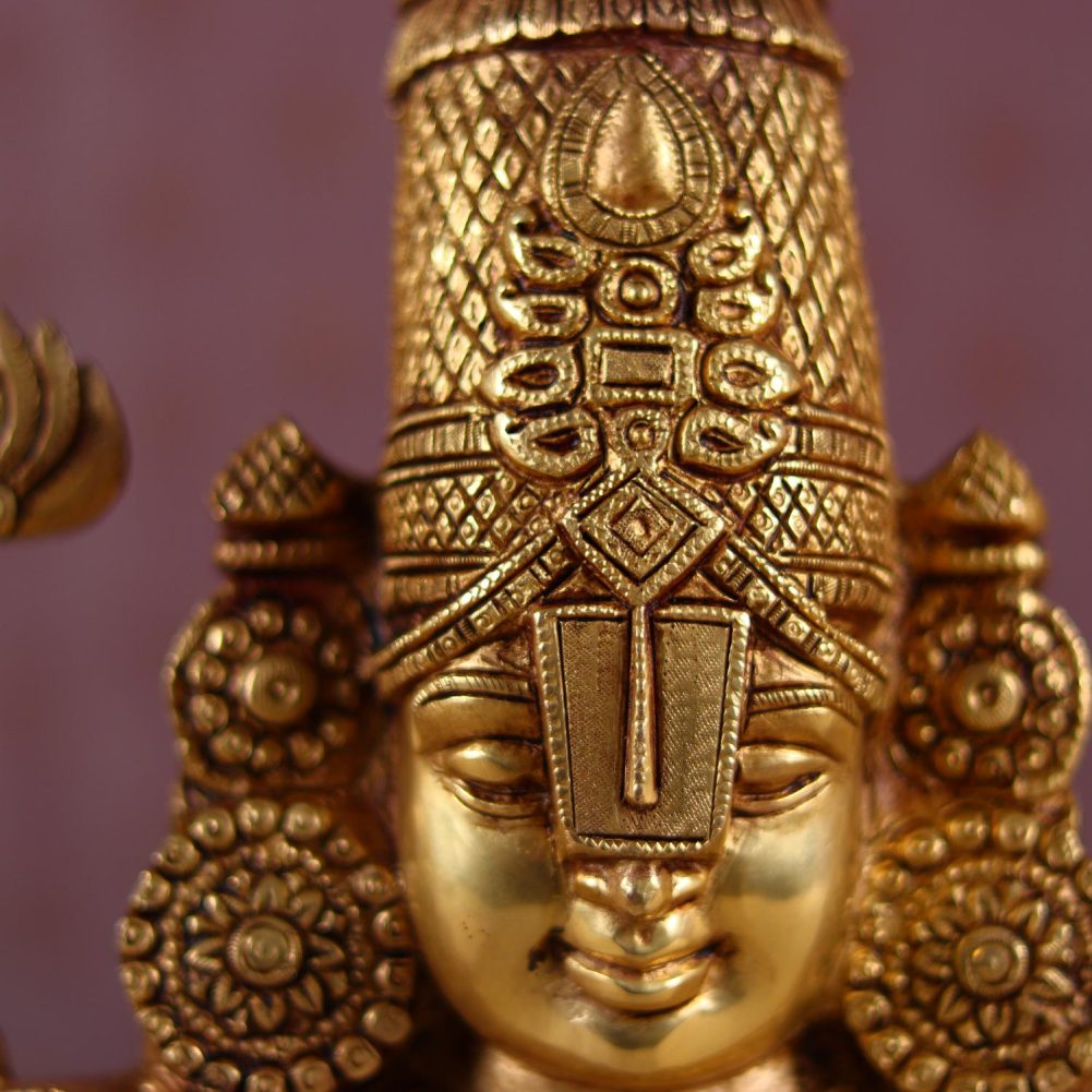 Tirupati Balaji Brass Idol